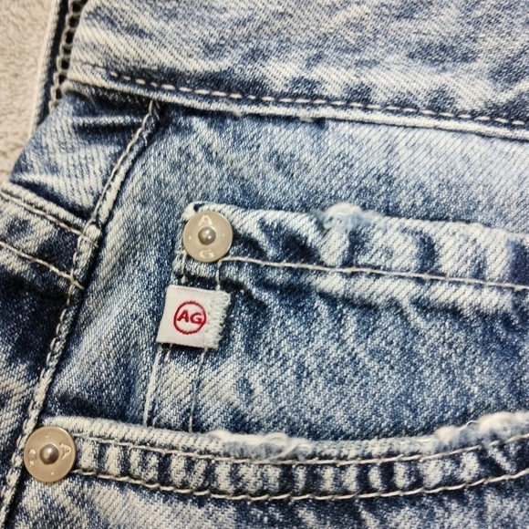 AG-ED Denim Alexxis High-Rise Wedgie Shorts - Picture 4 of 11